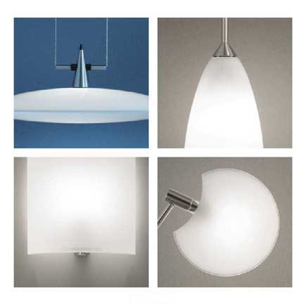 das Foto zeigt unterschiedliche Lampen